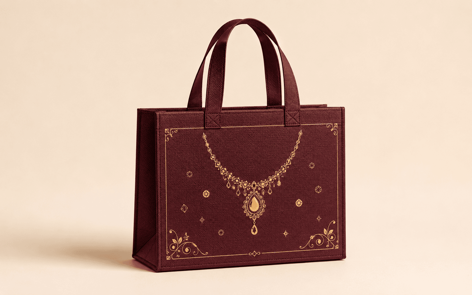 Non-Woven Jewellery Packaging Design